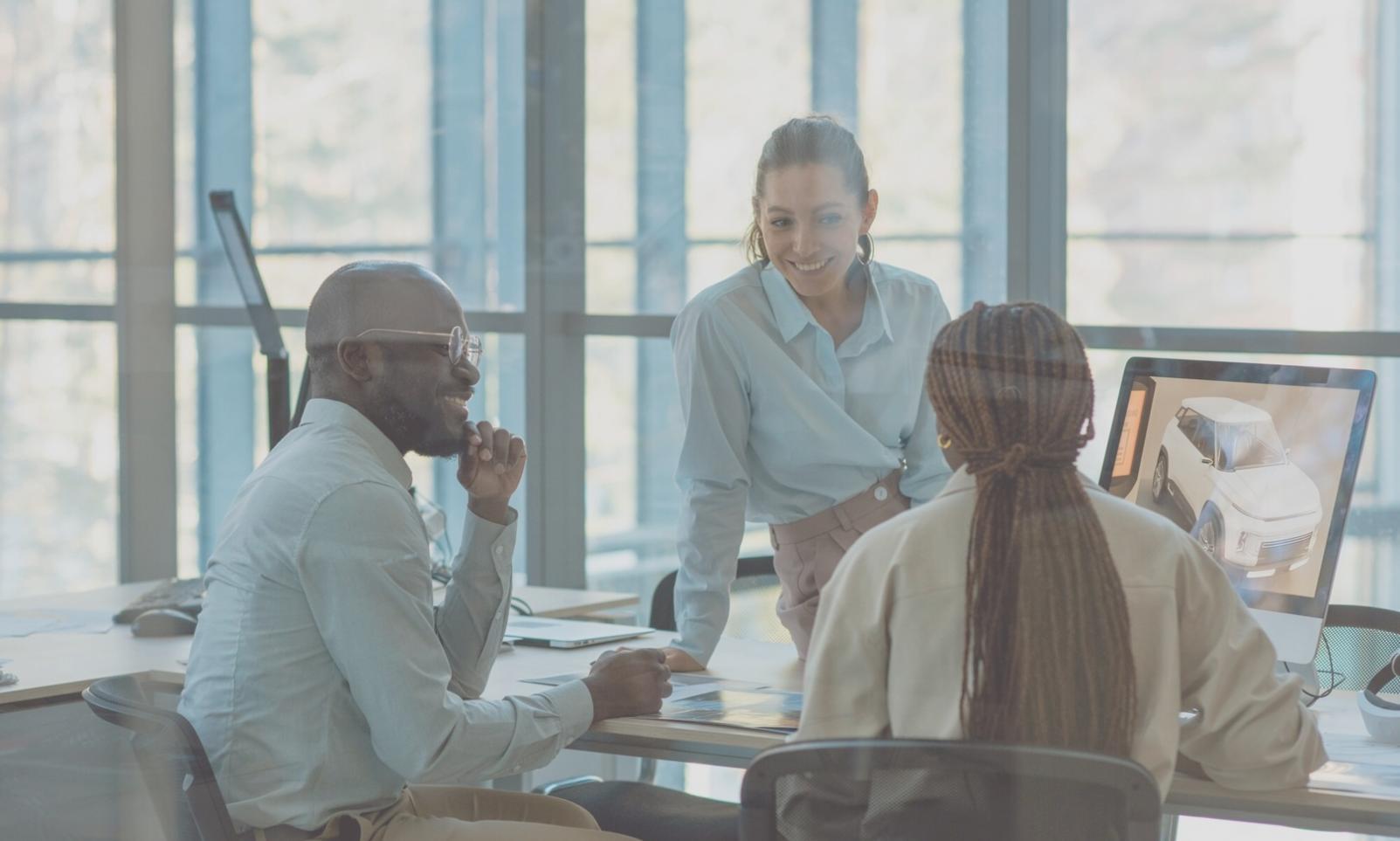 Financial charts and analysis workspace