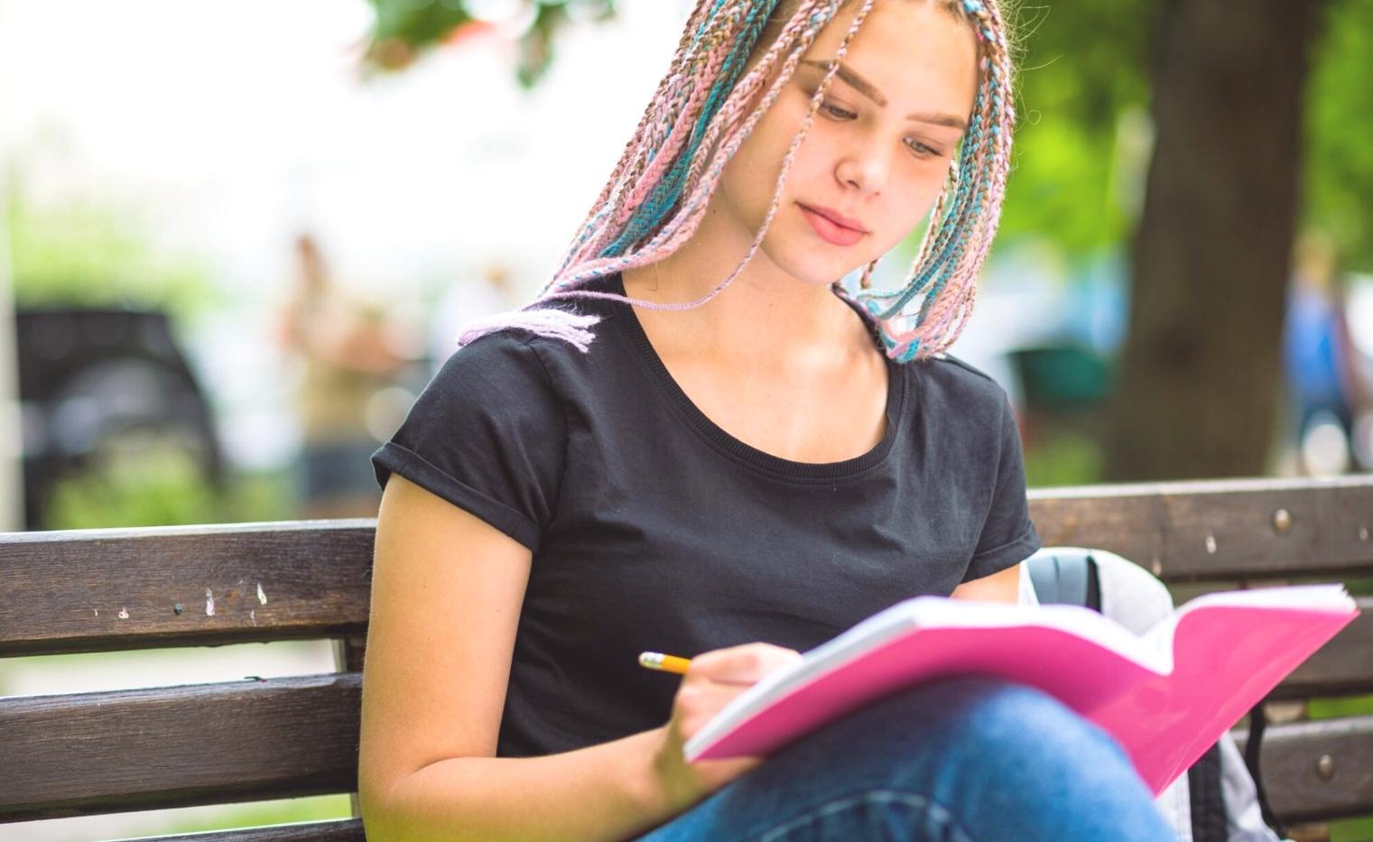 Business financial analysis workspace showing charts and strategic planning documents